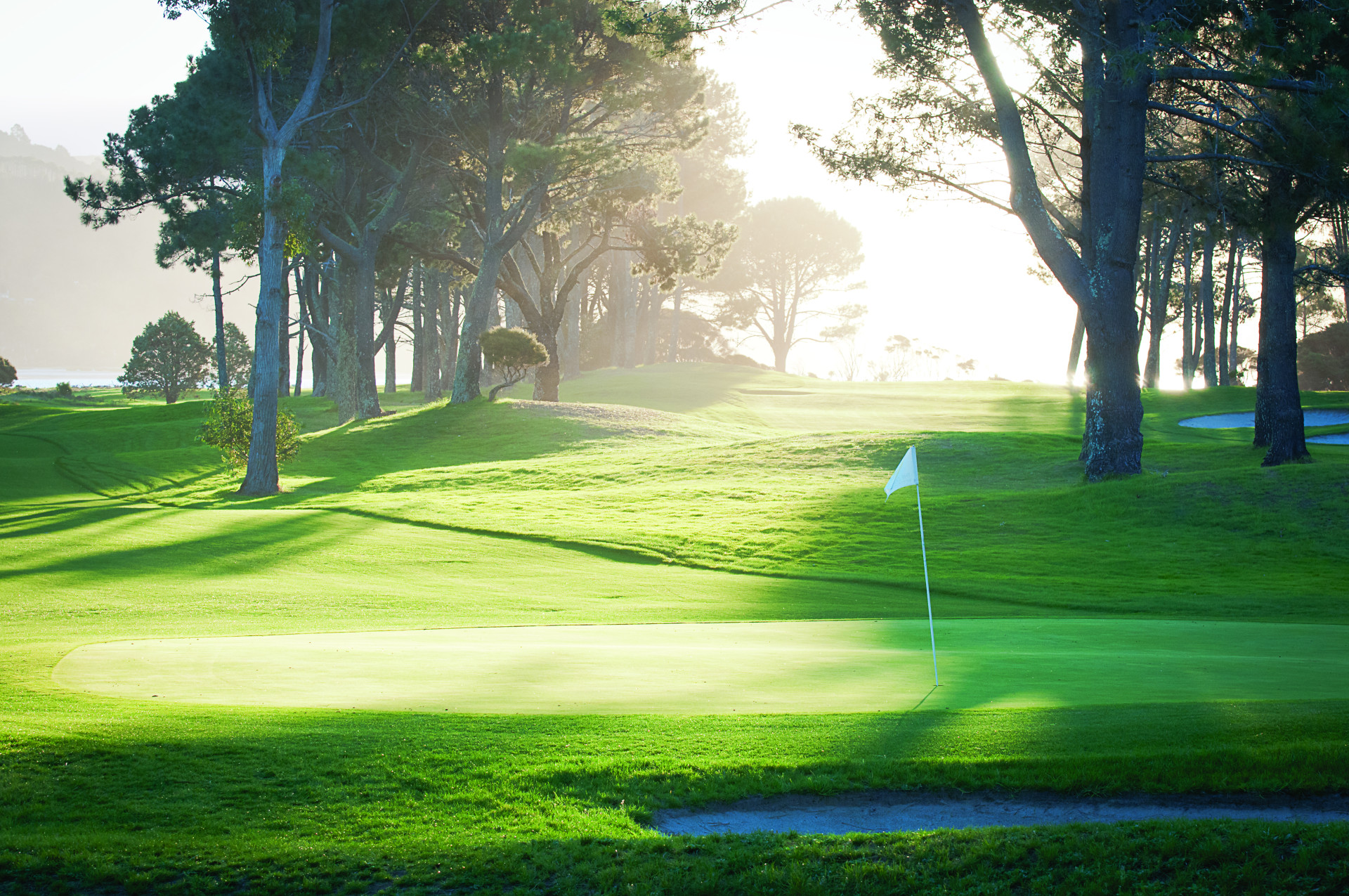 401688 dunes golf course 12th green w 13th fairway par 5 in the background 4