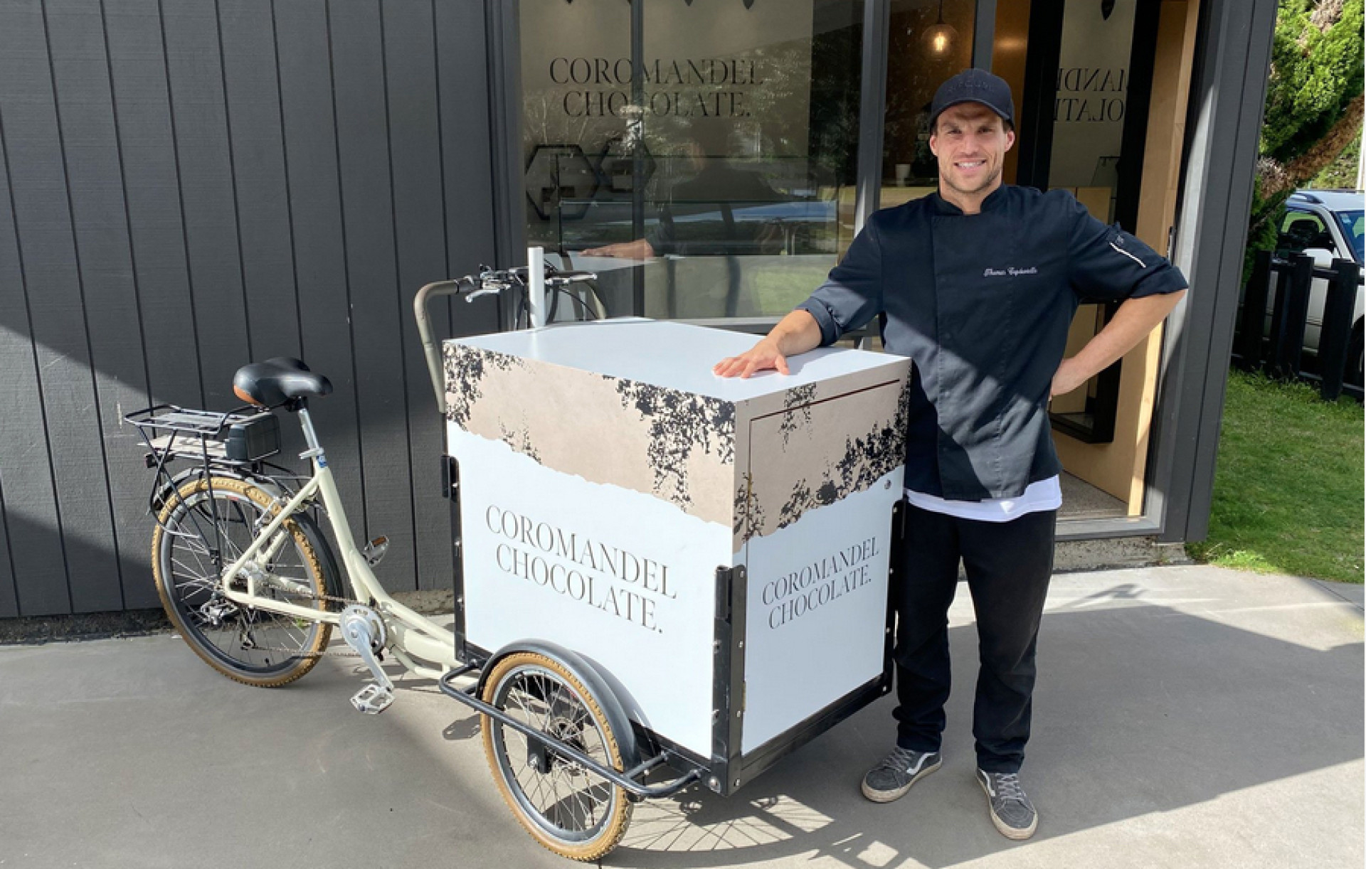 Coromandel Chocolate Thomas and cart