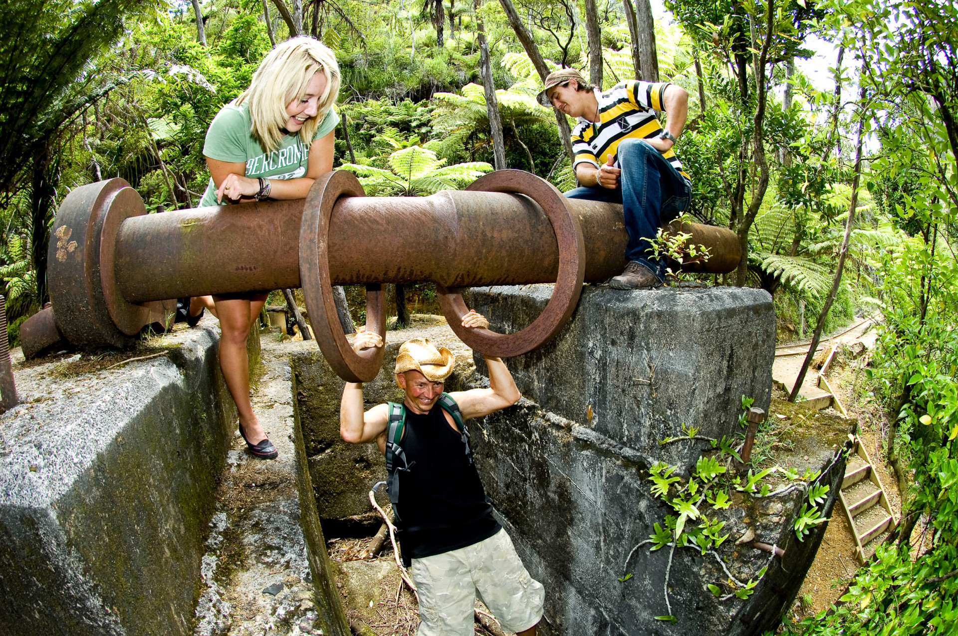 Gold Mining Relics Karangahake Gorge v2